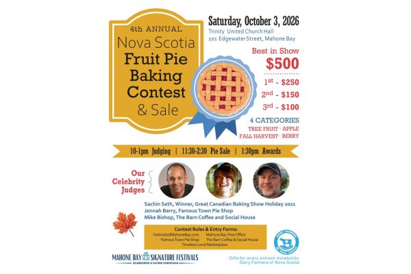 Fruit Pie Baking Contest & Sale